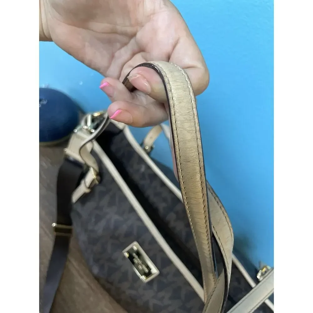 Michael Kors Diaper Bag with changing pad and shoulder strap